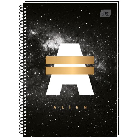 Kołozeszyt (kołonotatnik) A5 160k. 70g krata Interdruk (KOŁOZA5160M)