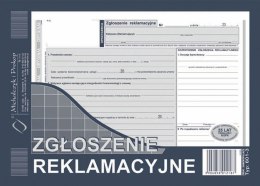 Druk samokopiujący Zgłoszenie reklamacyjne A5 39k. Michalczyk i Prokop (601-3)