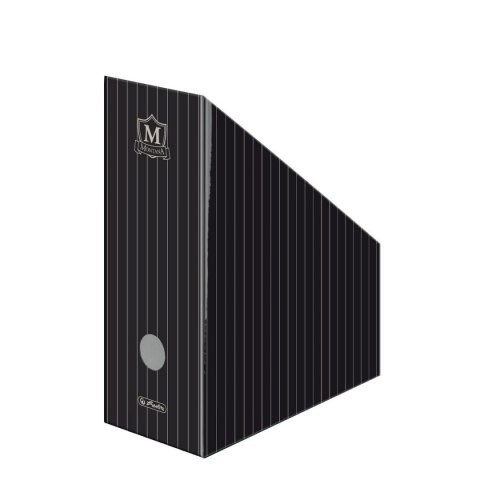 Pojemnik na dokumenty pionowy A4 Montana 10085090 czarny karton Herlitz (300002057)