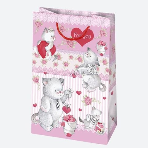 Torebka ozdobna Pol-Mak mix wzorów 160x240x70 (T3)