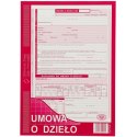 Druk offsetowy A4 Umowa o dzieło z rachunkiem A4 40k. Michalczyk i Prokop (510-1)