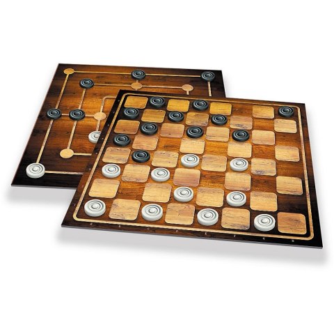 Gra planszowa Warcaby/Młynek klasyczne 01681 Warcaby / Młynek Trefl (01681)