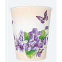 Kubek jednorazowy daisy papier 250ml Pol-mak (01)