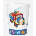 Kubek jednorazowy daisy papier 250ml Pol-mak (01)