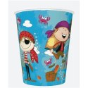 Kubek jednorazowy daisy papier 250ml Pol-mak (01)