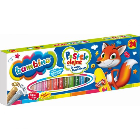 Pastele olejne 24 kol. St.Majewski (5903235003127)