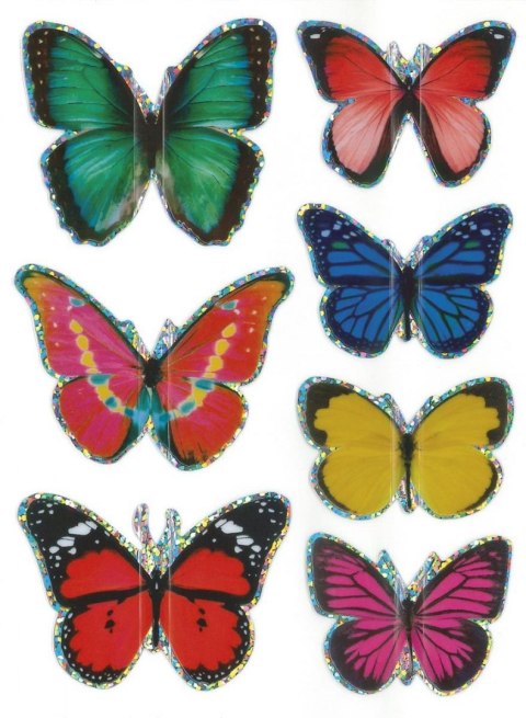 Naklejka (nalepka) Craft-Fun Series motyle Titanum (22LJ0828-3)