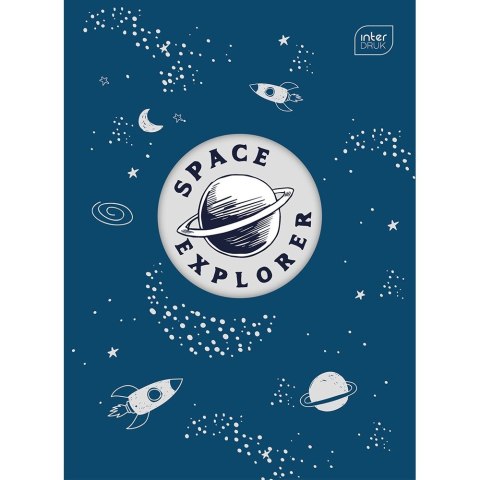 Zeszyt SHAPE A5 32k. 70g linia kolor Interdruk (ZE32KF=)