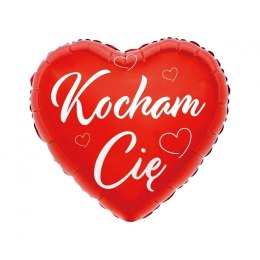 Balon foliowy Godan Kocham Cię (czerwone serce) 18cal (FG-SKCC)