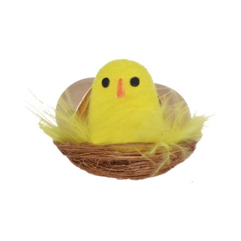 Ozdoba wielkanocna Kurczaczek w gniazdku [mm:] 50 Arpex (TX7545)
