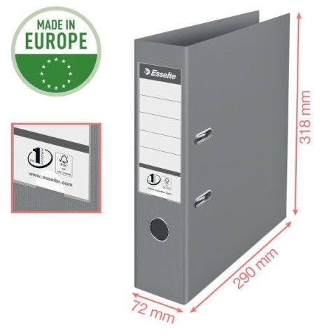 Segregator dźwigniowy No.1 Colour Breeze A4 75mm niebieski Esselte (626504)