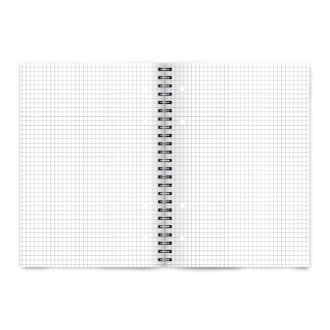 Kołozeszyt (kołonotatnik) colors niebieski A4 100k. krata Top 2000 (400169230)