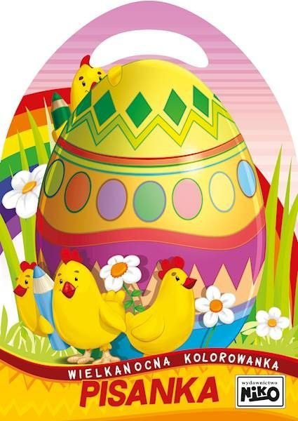 Książeczka edukacyjna Wielkanocna kolorowanka. Pisanka Niko