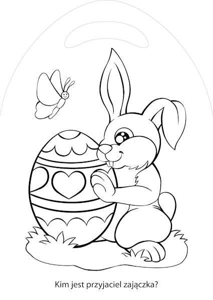 Książeczka edukacyjna Wielkanocna kolorowanka. Pisanka Niko