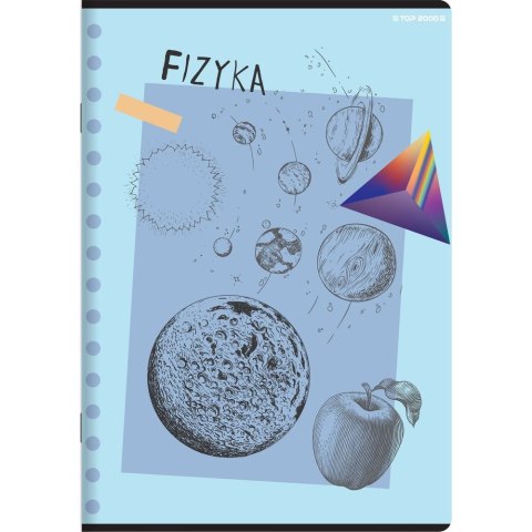 Zeszyt A5 fizyka mix 60k. 70g krata Top 2000 (400168954)
