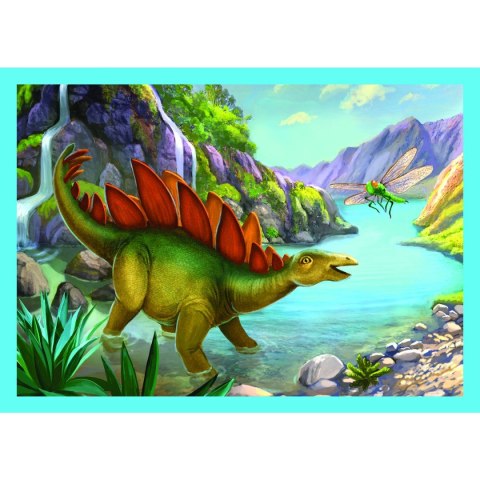Puzzle Dinozaury 4w1 4w1 el. Trefl (34609)