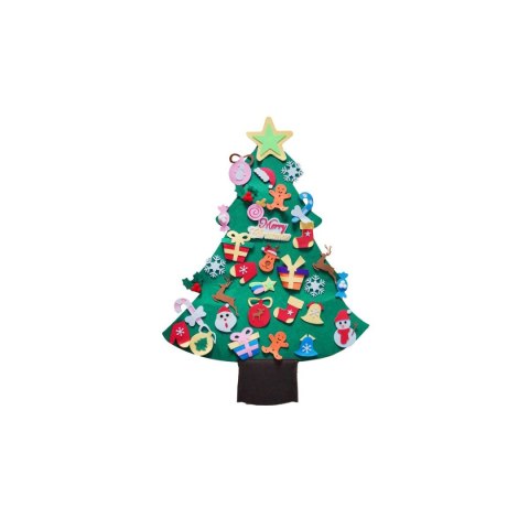 Zestaw kreatywny choinka filcowa Rexus (110395)