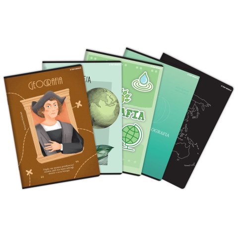 Zeszyt geografia mix A5 60k. 70g krata Top 2000 (400168980)