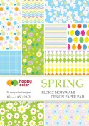 Zeszyt papierów kolorowych A5 80g 20k Happy Color (HA 3808 1520-S20)