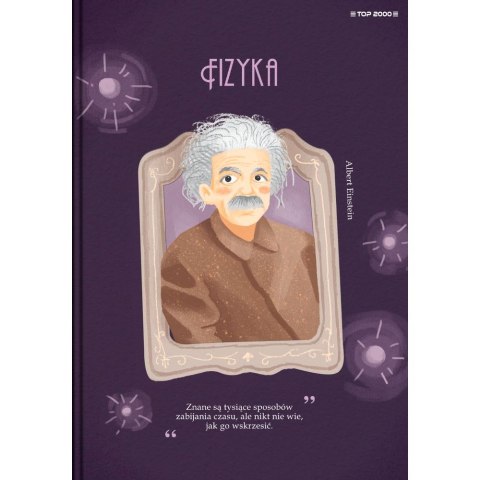 Brulion tematyczny fizyka A5 80k. 70g krata Top 2000 (400168955)
