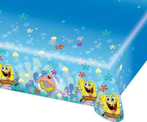 Obrus Amscan SPONGEBOB plastik [mm:] 1200x1800 (997777)