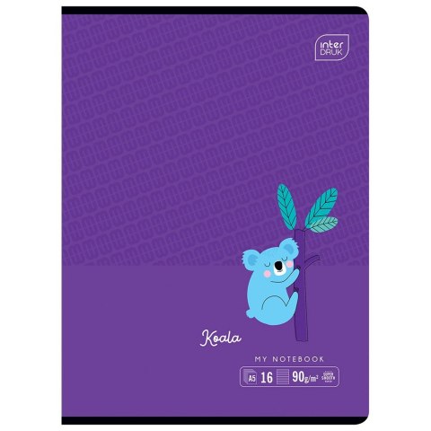 Zeszyt B&B KIDS A5 16k. 90g linia Interdruk