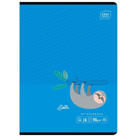 Zeszyt B&B KIDS A5 16k. 90g linia Interdruk