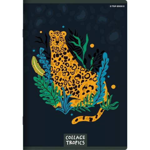 Zeszyt COLLAGE TROPICS A5 96k. 70g linia Top 2000 (400157940)