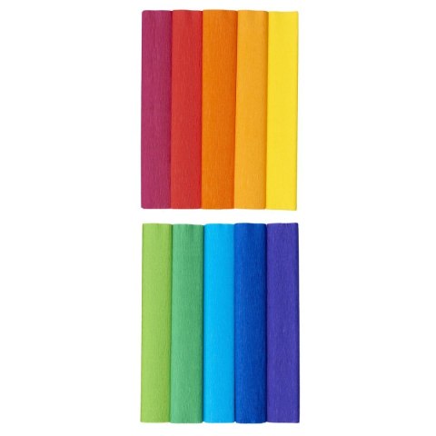 Bibuła marszczona tęcza mix 250mm x 2000mm TOP-2000 (400153936)