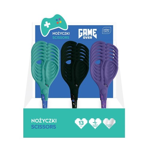 Nożyczki GAME OVER 13 cm 13cm Noster (18 szt)