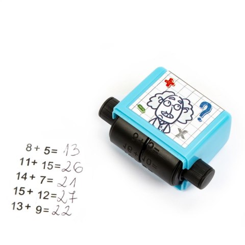 Zestaw pieczątek DODAWANIE DRUKARKA MATEMATYCZNA Kidea (NDDMKA)