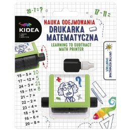 Zestaw pieczątek ODEJMOWANIE DRUKARKA MATEMATYCZNA Kidea (NODMKA)