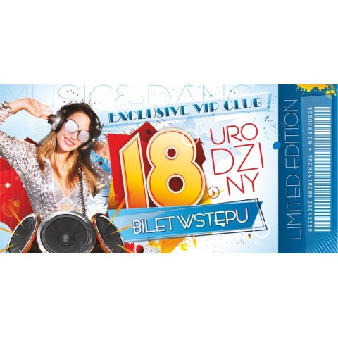 Zaproszenie Bilety Art Nuvo (5902973355550)