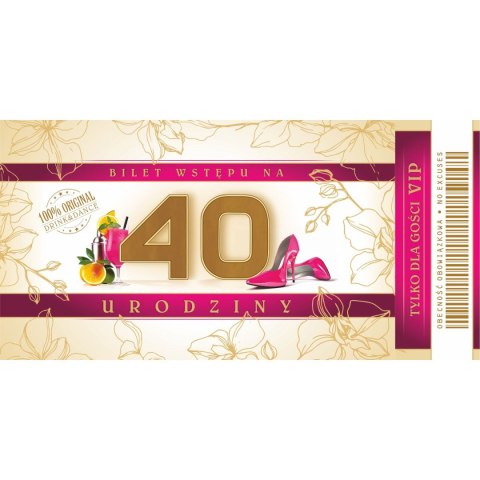 Zaproszenie Bilety Art Nuvo (5902973355550)