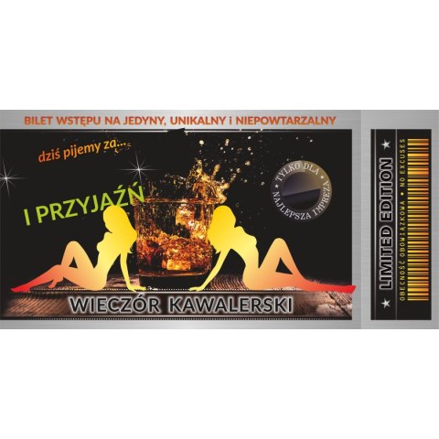 Zaproszenie Bilety Art Nuvo (5902973355550)