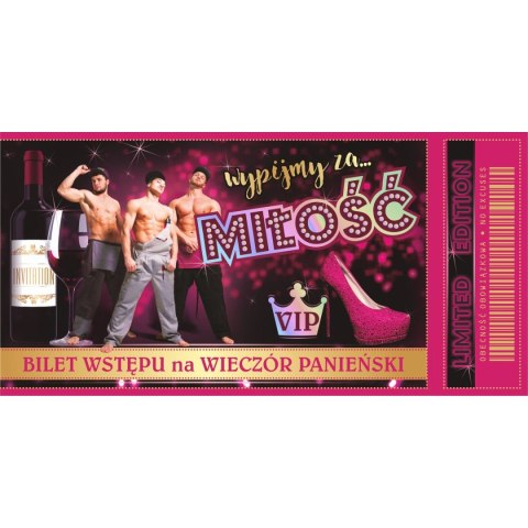 Zaproszenie Bilety Art Nuvo (5902973355550)