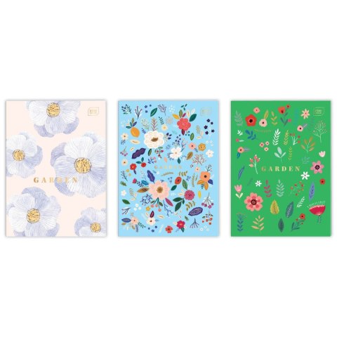 Zeszyt HS GARDEN A4 96 # 5902277326898 A4 60k. 70g KRATKA Interdruk (70g)