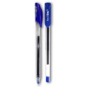 Długopis FLEXI GEL żelowy czerwony wkład czerwone 0,6mm Penmate (TT8502)