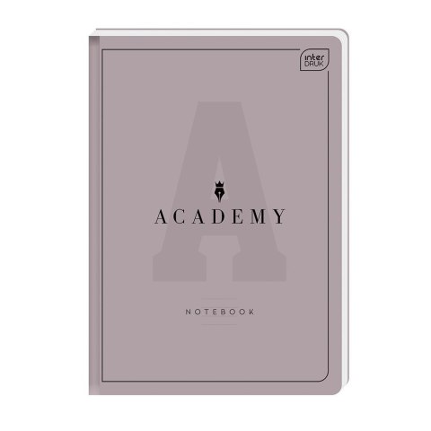 Brulion ACADEMY A4/96 = A4 96k. 90g linia Interdruk (BRA4=ACADE)