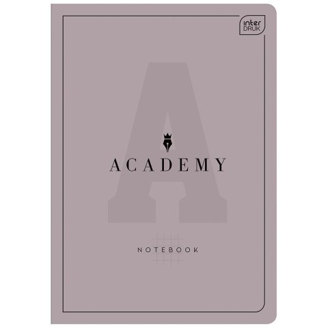 Zeszyt B5 ACADEMY 60k. 90g krata Interdruk (5902277316332)