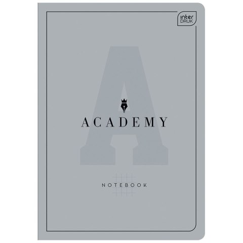 Zeszyt B5 ACADEMY 60k. 90g krata Interdruk (5902277316332)