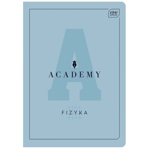 Zeszyt tematyczny ACADEMY A5 60k. 90g krata Interdruk (ZE60#FIZACA)