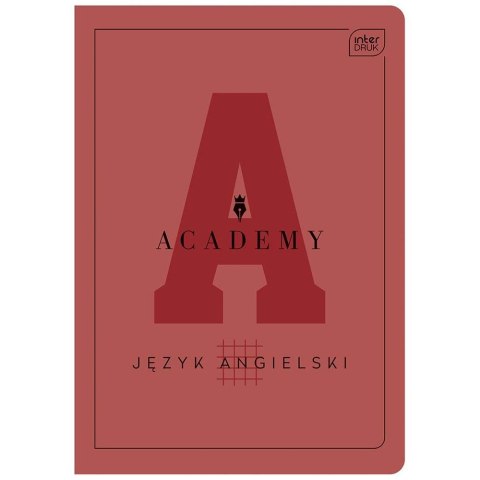 Zeszyt tematyczny Interdruk ACADEMY A5 60k. krata (ZE60#ANGACA)