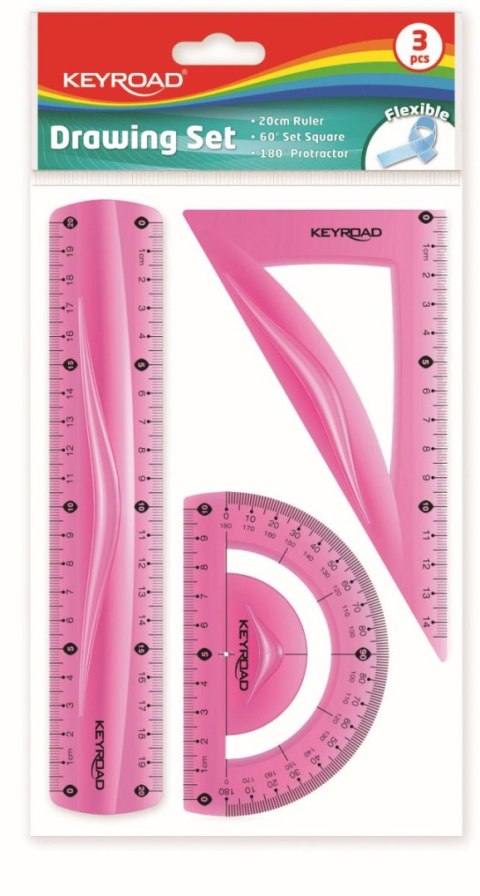 Komplet geometryczny elastyczny 3 el. Keyroad (KR970858)