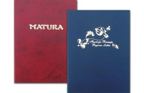 Okładka na dyplom godło a4 zielona Barbara