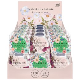 Naklejka (nalepka) GLAM 120 szt Interdruk (na taśmie)