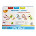 Ciastolina 5 kol. Ciasto-masa krokodyl 250g Smily Play (SP83346)