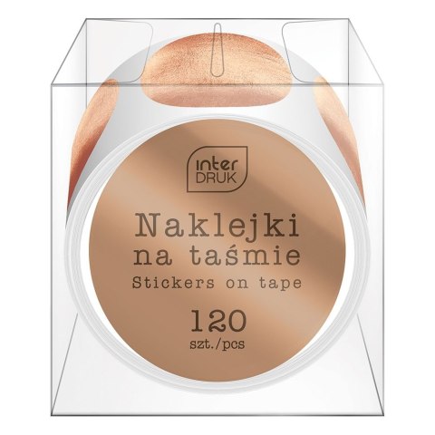 Naklejka (nalepka) GLAM na taśmie Interdruk (120szt)