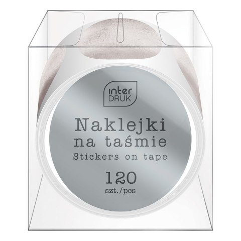 Naklejka (nalepka) GLAM na taśmie Interdruk (120szt)