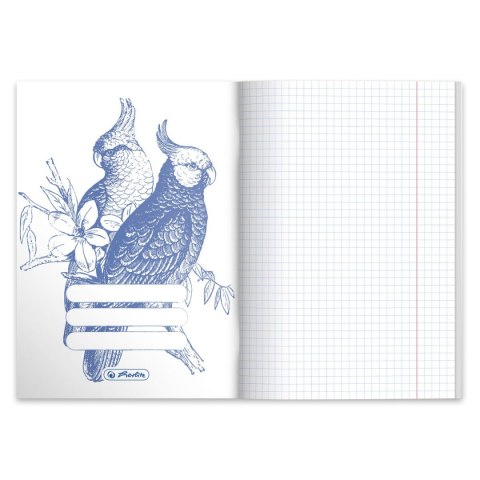 Zeszyt Nature Motivation 9553900 A5 60k. krata Herlitz (400198003)